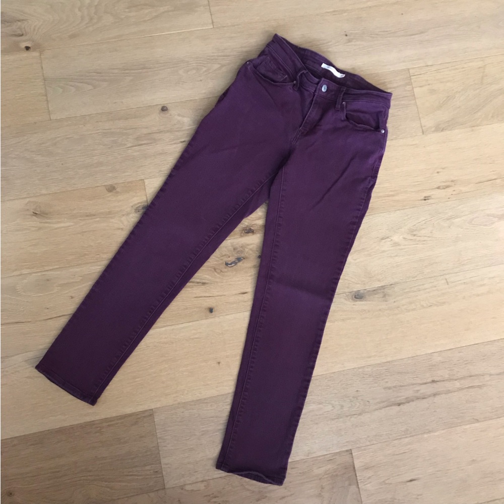 Levi’s Purple Skinny Jeans size 27